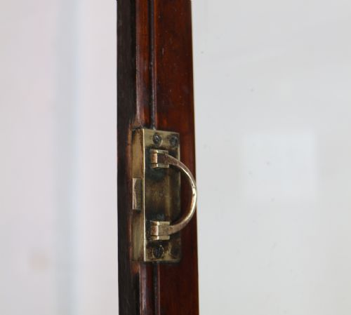VICTORIAN MAHOGANY BOWFRONT SHOP DISPLAY CABINET - ADDITIONAL PHOTO 21