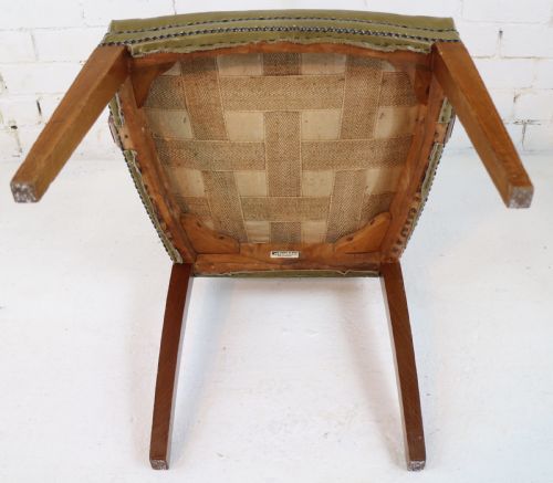 SET OF TWELVE SHERATON REVIVAL MAHOGANY INLAID DINING CHAIRS BY JAMES GARVIE SONS ABERDEEN 12 - ADDITIONAL PHOTO 26