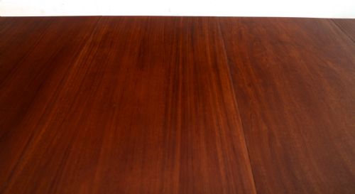 ANTIQUE MAHOGANY EXTENDING DINING TABLE WITH FOUR LEAVES LEAF HOLDER BY JAMES GARVIE SONS ABERDEEN - ADDITIONAL PHOTO 19