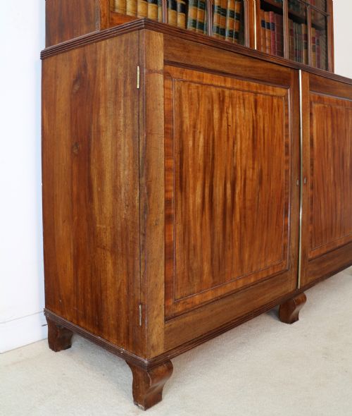 REGENCY MAHOGANY BOOKCASE CABINET - ADDITIONAL PHOTO 27