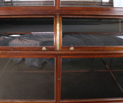 VICTORIAN MAHOGANY SHOP OR JEWELLERY DISPLAY CABINET - ADDITIONAL PHOTO 7