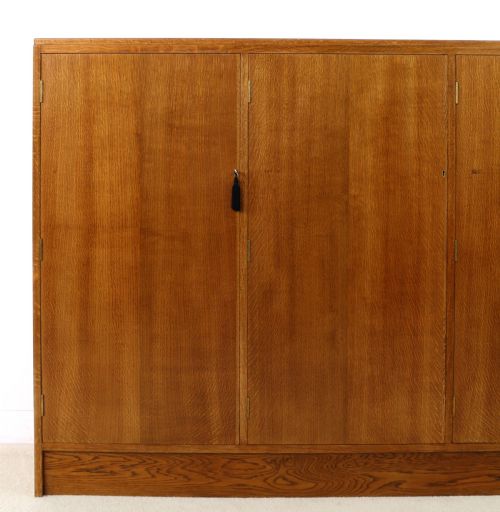 OAK AND MAHOGANY MUSEUM COLLECTORS CABINET C1930 - ADDITIONAL PHOTO 3