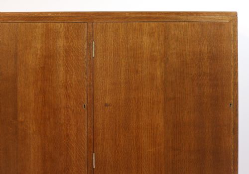 OAK AND MAHOGANY MUSEUM COLLECTORS CABINET C1930 - ADDITIONAL PHOTO 8