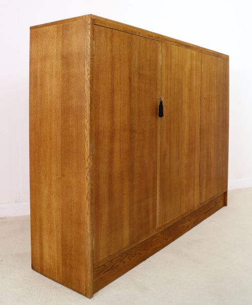 OAK AND MAHOGANY MUSEUM COLLECTORS CABINET C1930 - ADDITIONAL PHOTO 22