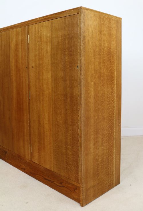 OAK AND MAHOGANY MUSEUM COLLECTORS CABINET C1930 - ADDITIONAL PHOTO 24
