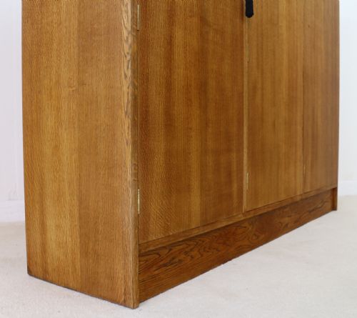 OAK AND MAHOGANY MUSEUM COLLECTORS CABINET C1930 - ADDITIONAL PHOTO 25