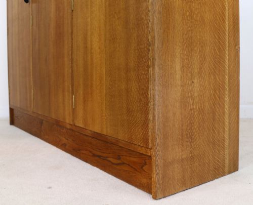 OAK AND MAHOGANY MUSEUM COLLECTORS CABINET C1930 - ADDITIONAL PHOTO 27