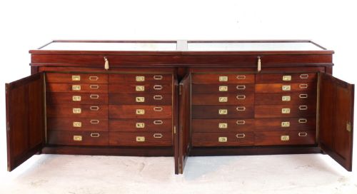 VICTORIAN MAHOGANY MUSEUM SPECIMEN OR COLLECTORS CABINET - ADDITIONAL PHOTO 11