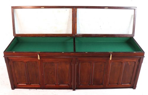 VICTORIAN MAHOGANY MUSEUM SPECIMEN OR COLLECTORS CABINET - ADDITIONAL PHOTO 20