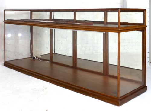 VICTORIAN MAHOGANY JEWELLERY DISPLAY SHOP CABINET - ADDITIONAL PHOTO 1