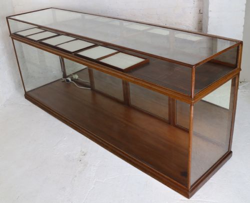 VICTORIAN MAHOGANY JEWELLERY DISPLAY SHOP CABINET - ADDITIONAL PHOTO 7