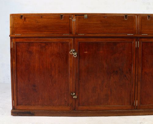 VICTORIAN MAHOGANY JEWELLERY DISPLAY SHOP CABINET - ADDITIONAL PHOTO 16
