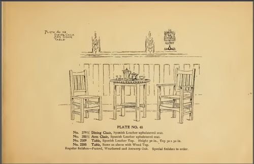 SET OF EIGHT AMERICAN ARTS CRAFTS MISSION OAK DINING CHAIRS BY STICKLEY BROTHERS 8 - ADDITIONAL PHOTO 23