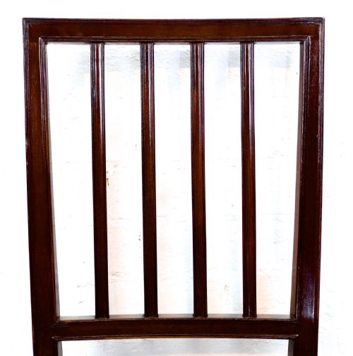 SET OF EIGHTEEN 19TH CENTURY MAHOGANY SQUARE BACK DINING CHAIRS - ADDITIONAL PHOTO 18