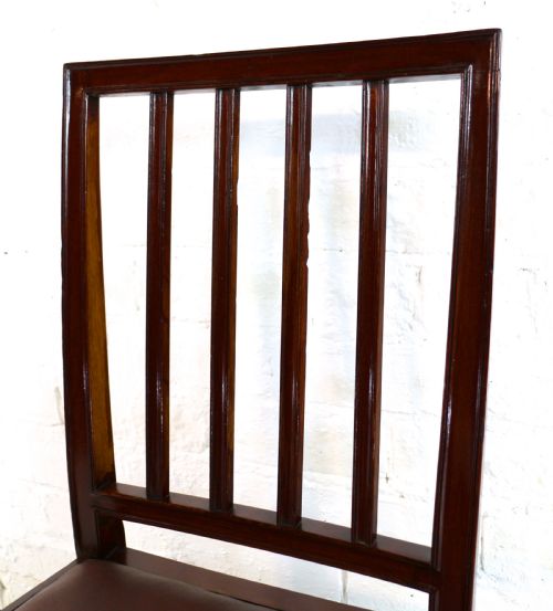 SET OF EIGHTEEN 19TH CENTURY MAHOGANY SQUARE BACK DINING CHAIRS - ADDITIONAL PHOTO 26