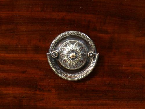 REGENCY MAHOGANY GENTLEMANS BREAKFRONT LINEN PRESS WARDROBE - ADDITIONAL PHOTO 18