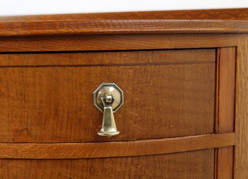 PAIR OF ARTS CRAFTS OAK INLAID DRESSING CHESTS BY SHAPLAND PETTER - ADDITIONAL PHOTO 21