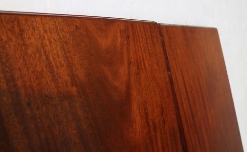 EDWARDS ROBERTS MILITARY CAMPAIGN EXTENDING MAHOGANY DINING TABLE - ADDITIONAL PHOTO 24