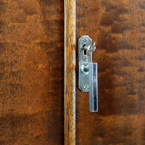 ART DECO MAHOGANY GENTLEMANS COMPACTUM WARDROBE BY COMPACTOM LTD OF LONDON - ADDITIONAL PHOTO 11