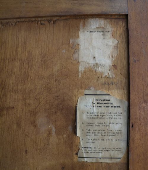 ART DECO MAHOGANY GENTLEMANS COMPACTUM WARDROBE BY COMPACTOM LTD OF LONDON - ADDITIONAL PHOTO 29