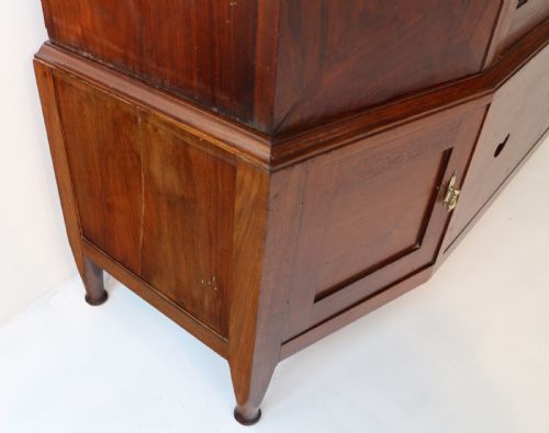 ARTS CRAFTS GLASGOW SCHOOL INLAID WALNUT WARDROBE ATTRIBUTED TO WYLIE LOCHHEAD - ADDITIONAL PHOTO 22
