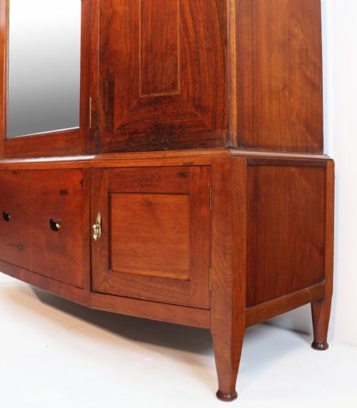 ARTS CRAFTS GLASGOW SCHOOL INLAID WALNUT WARDROBE ATTRIBUTED TO WYLIE LOCHHEAD - ADDITIONAL PHOTO 25