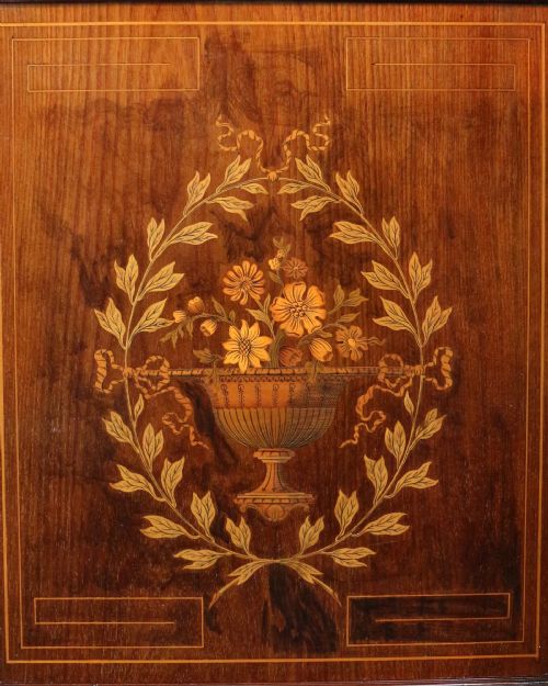 EDWARDS ROBERTS VICTORIAN MARQUETRY FITTED WARDROBE - ADDITIONAL PHOTO 13