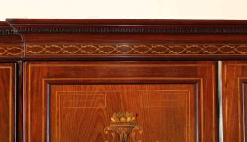 EDWARDS ROBERTS VICTORIAN MARQUETRY FITTED WARDROBE - ADDITIONAL PHOTO 14