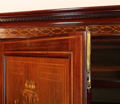 EDWARDS ROBERTS VICTORIAN MARQUETRY FITTED WARDROBE - ADDITIONAL PHOTO 20