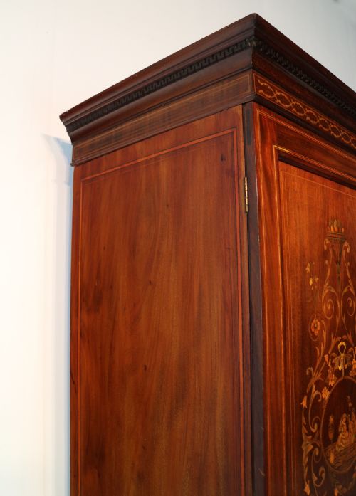 EDWARDS ROBERTS VICTORIAN MARQUETRY FITTED WARDROBE - ADDITIONAL PHOTO 25
