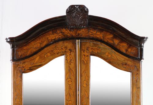 DUTCH WALNUT MARQUETRY CABINETONCHEST - ADDITIONAL PHOTO 4