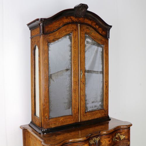 DUTCH WALNUT MARQUETRY CABINETONCHEST - ADDITIONAL PHOTO 18