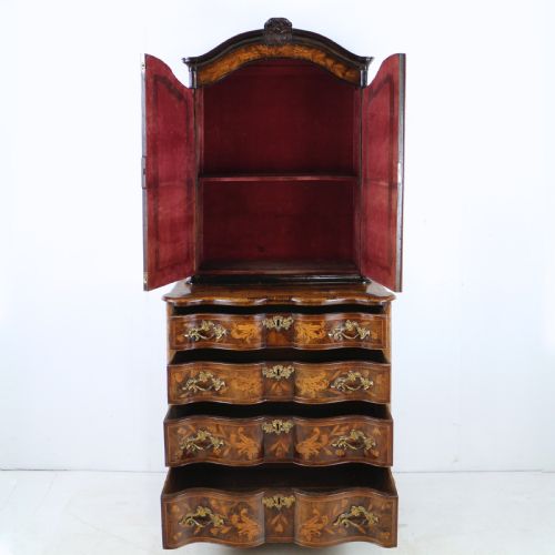 DUTCH WALNUT MARQUETRY CABINETONCHEST - ADDITIONAL PHOTO 29