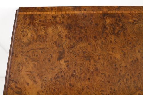 IRISH BURR YEW REGENCY DROPLEAF WORK TABLE - ADDITIONAL PHOTO 22