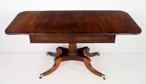 SCOTTISH WILLIAM TROTTER MAHOGANY SOFA TABLE - ADDITIONAL PHOTO 7
