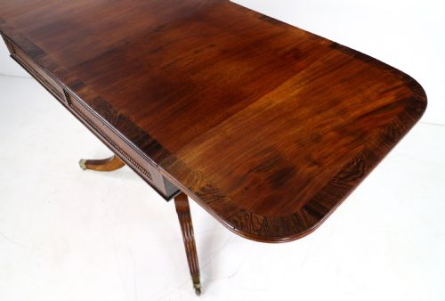 SCOTTISH WILLIAM TROTTER MAHOGANY SOFA TABLE - ADDITIONAL PHOTO 10