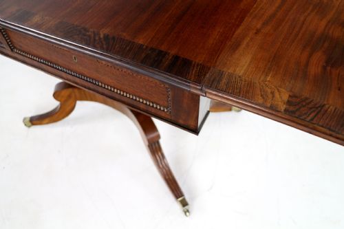 SCOTTISH WILLIAM TROTTER MAHOGANY SOFA TABLE - ADDITIONAL PHOTO 11