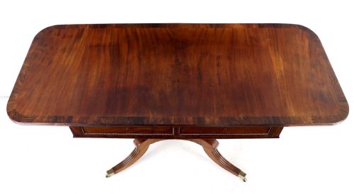 SCOTTISH WILLIAM TROTTER MAHOGANY SOFA TABLE - ADDITIONAL PHOTO 13