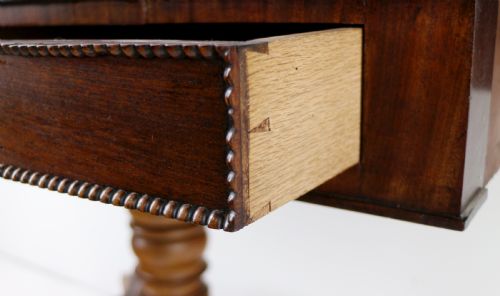 SCOTTISH WILLIAM TROTTER MAHOGANY SOFA TABLE - ADDITIONAL PHOTO 21