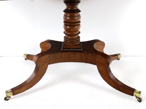 SCOTTISH WILLIAM TROTTER MAHOGANY SOFA TABLE - ADDITIONAL PHOTO 22