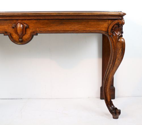 SCOTTISH WILLIAM IV OAK HALLSERVING TABLE - ADDITIONAL PHOTO 4
