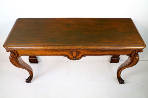 SCOTTISH WILLIAM IV OAK HALLSERVING TABLE - ADDITIONAL PHOTO 15