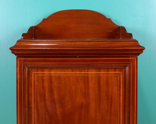 VICTORIAN MAHOGANY MARQUETRY MUSIC SIDE CABINET BY KEEBLE LONDON - ADDITIONAL PHOTO 5