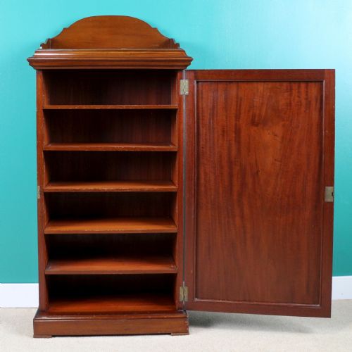 VICTORIAN MAHOGANY MARQUETRY MUSIC SIDE CABINET BY KEEBLE LONDON - ADDITIONAL PHOTO 14