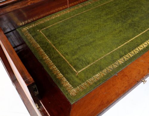 GEORGE III GILLOWS MAHOGANY SECRETAIRE BOOKCASE CABINET - ADDITIONAL PHOTO 17