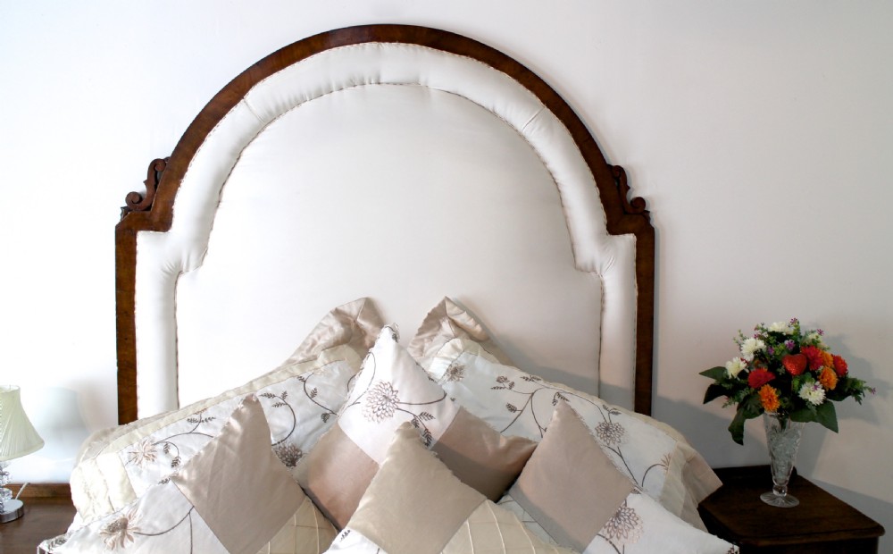 Scottish Victorian Mahogany Double Bed View XI