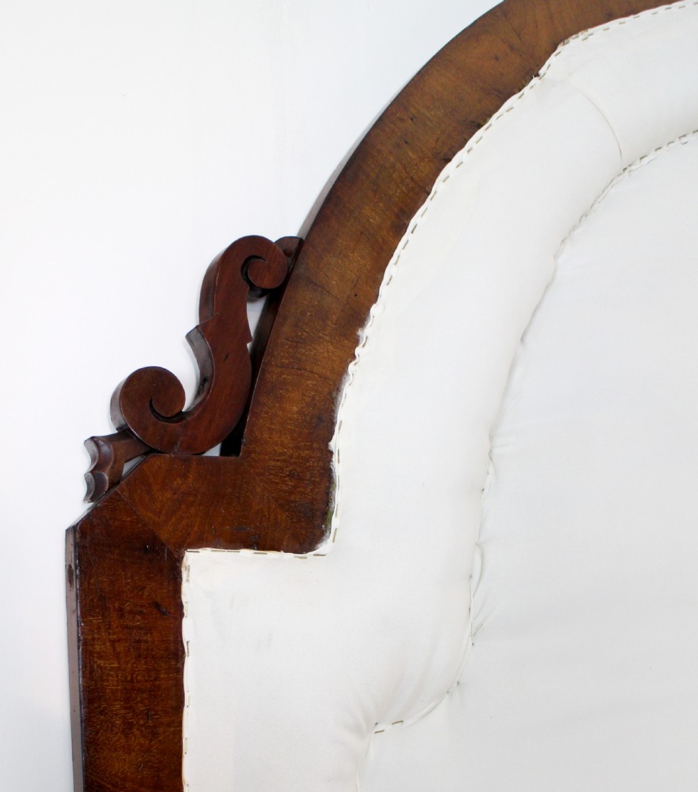 Scottish Victorian Mahogany Double Bed View XIV