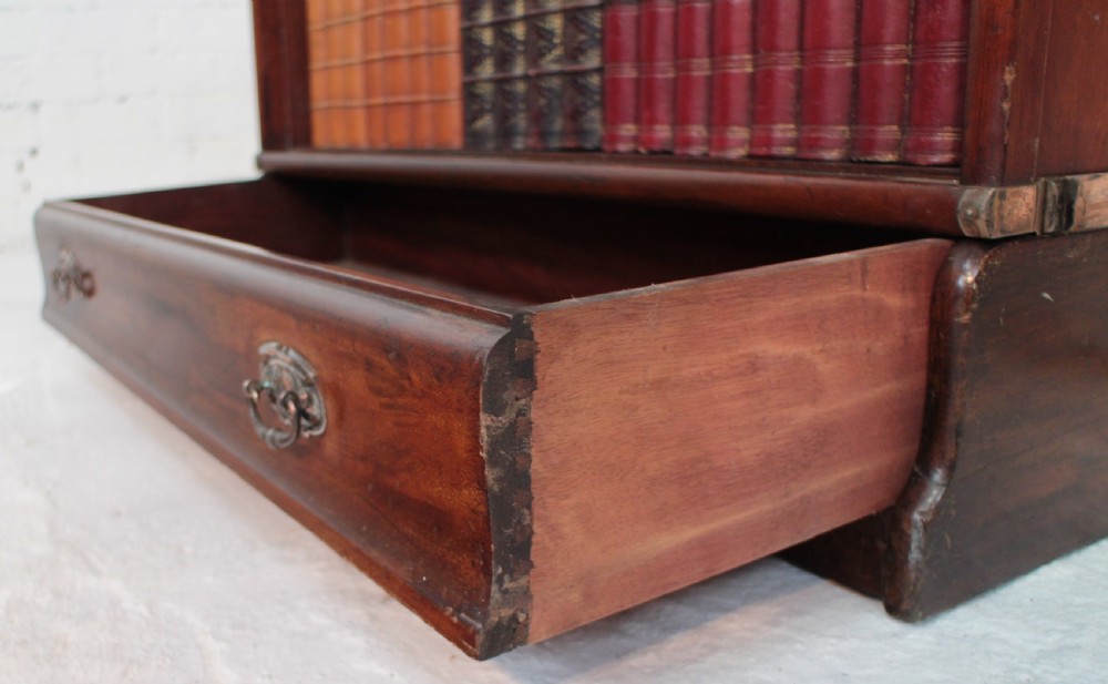 Globe Wernicke Mahogany Five Section Stacking Bookcase, c.1900 View XVII