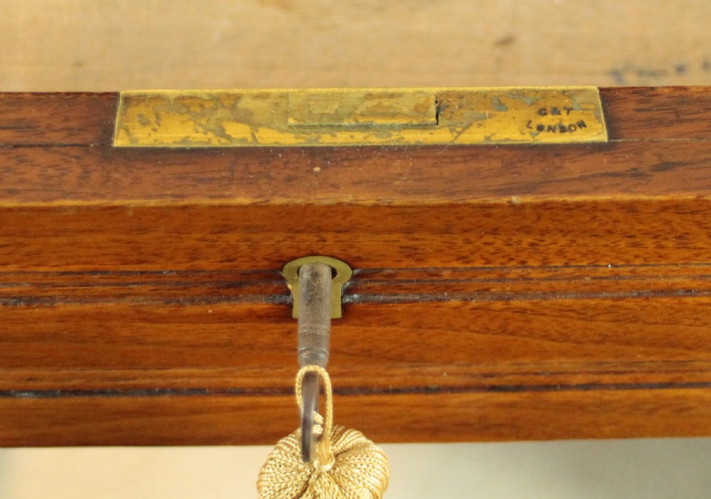Late Victorian Walnut Pedestal Desk, c.1880 View XIX