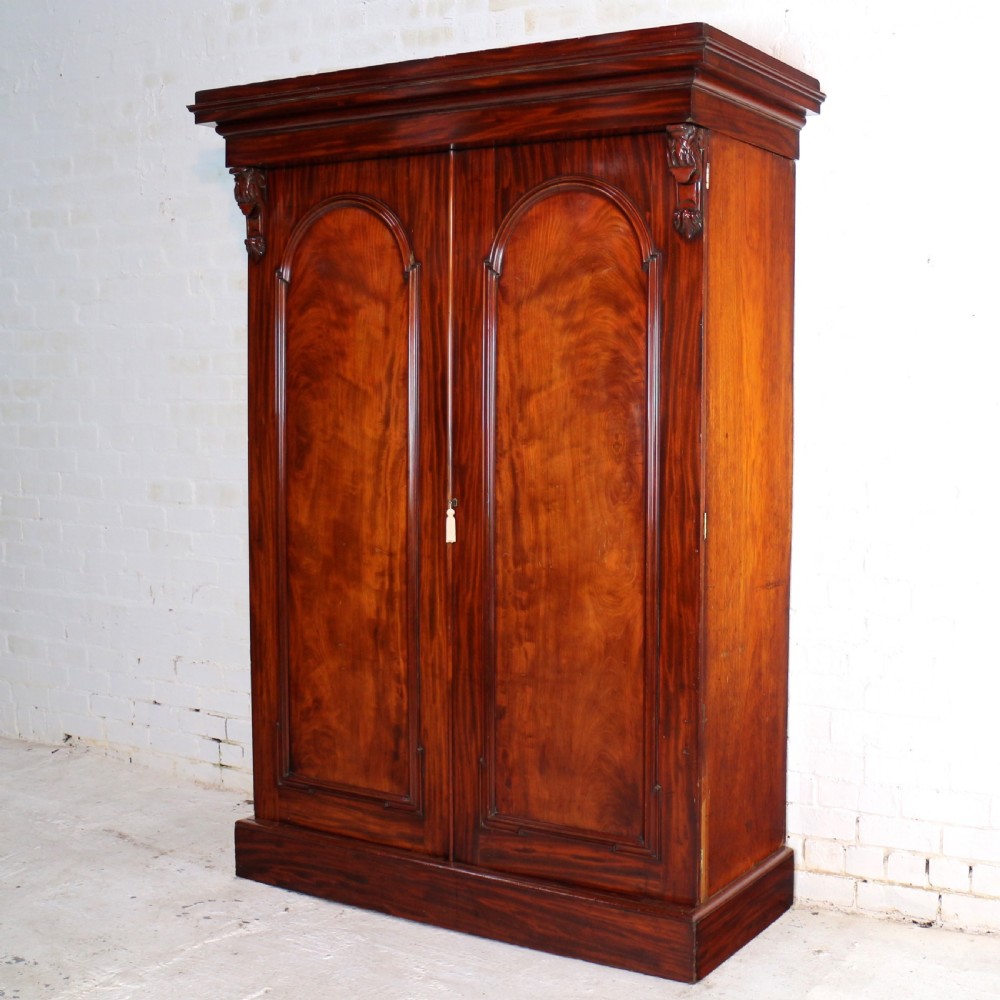 William IV Mahogany Fitted Wardrobe View III